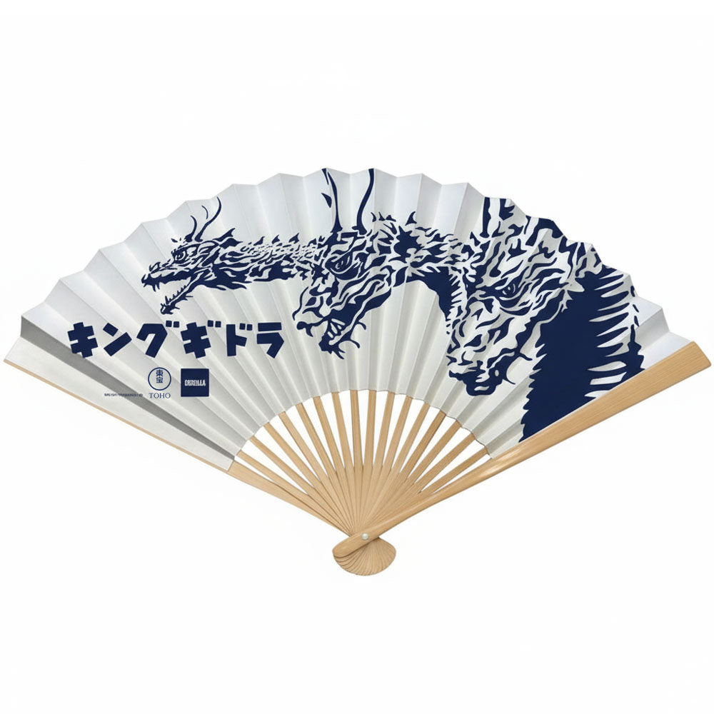 GODZILLA - Godzilla & Japanese traditional crafts debut / 扇子 / キングギドラ